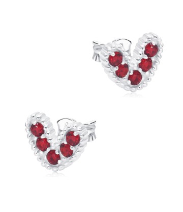 Silver Stud Earring STS-5825